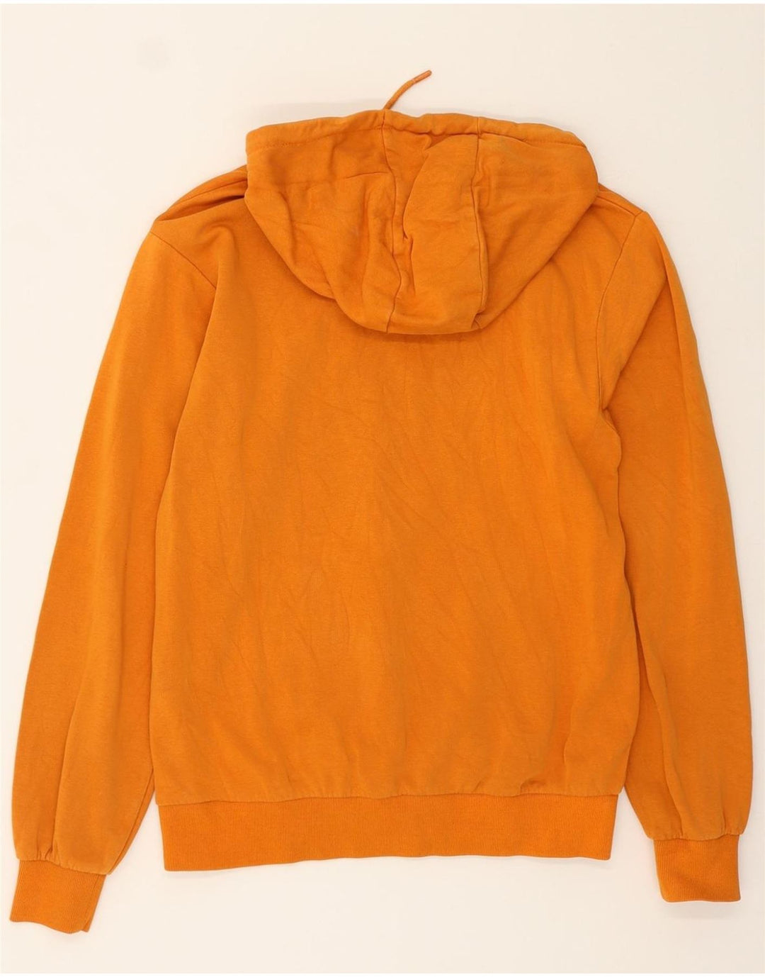 FILA Mens Hoodie Jumper Small Orange Cotton Vintage Fila and Second-Hand Fila from Messina Hembry 