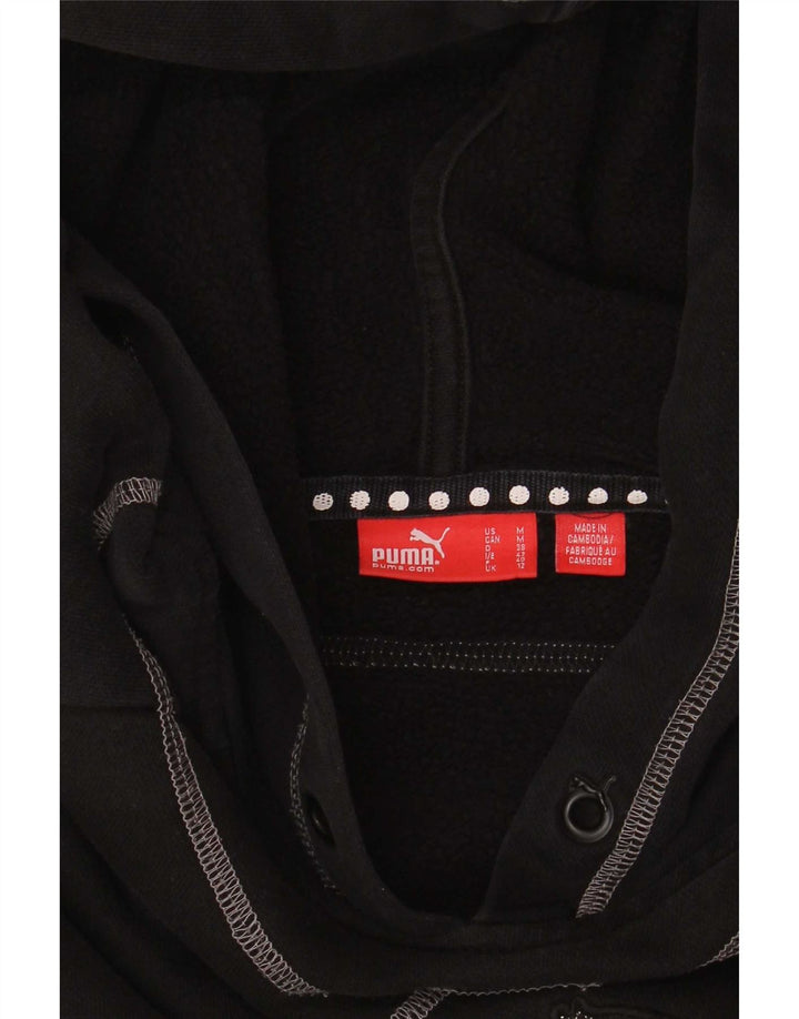 Pulover cu capota cu grafic Puma pentru femei UK 12 Medium Black