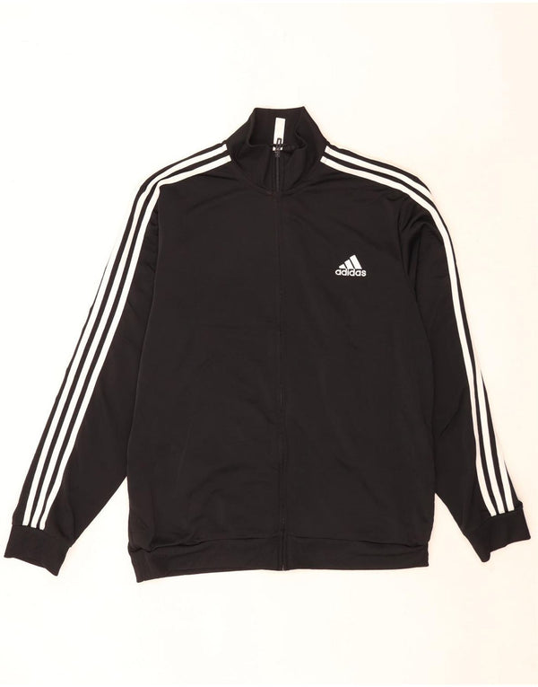 Jachetă de trening pentru bărbați Adidas UK 48/50 XL Poliester negru