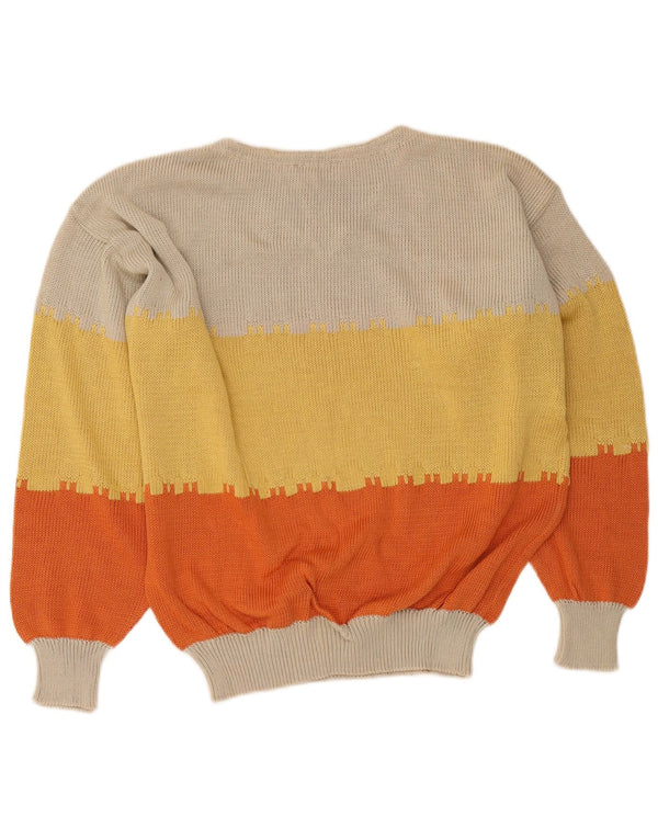 I Maschi Pulover de damă cu gât barcă IT 48 XL Multicolor Colorblock