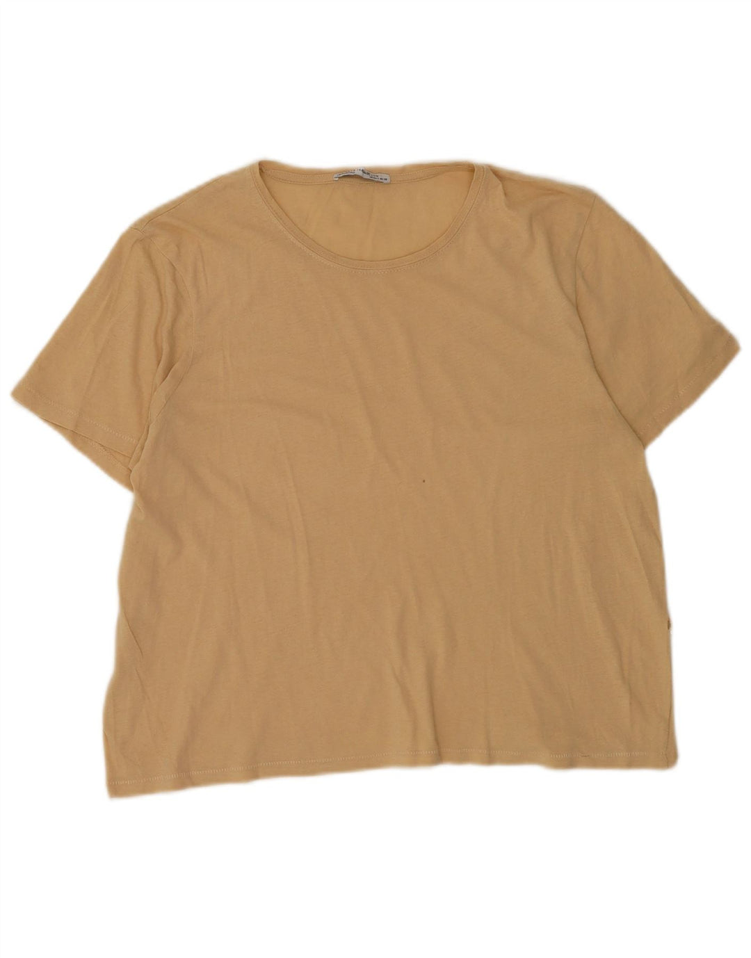 Tricou pentru femei Zara UK 16 Large Beige