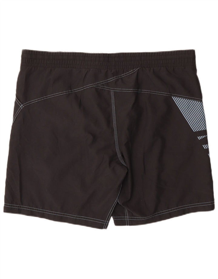 NIKE Mens Graphic Sport Shorts Large Black Polyester