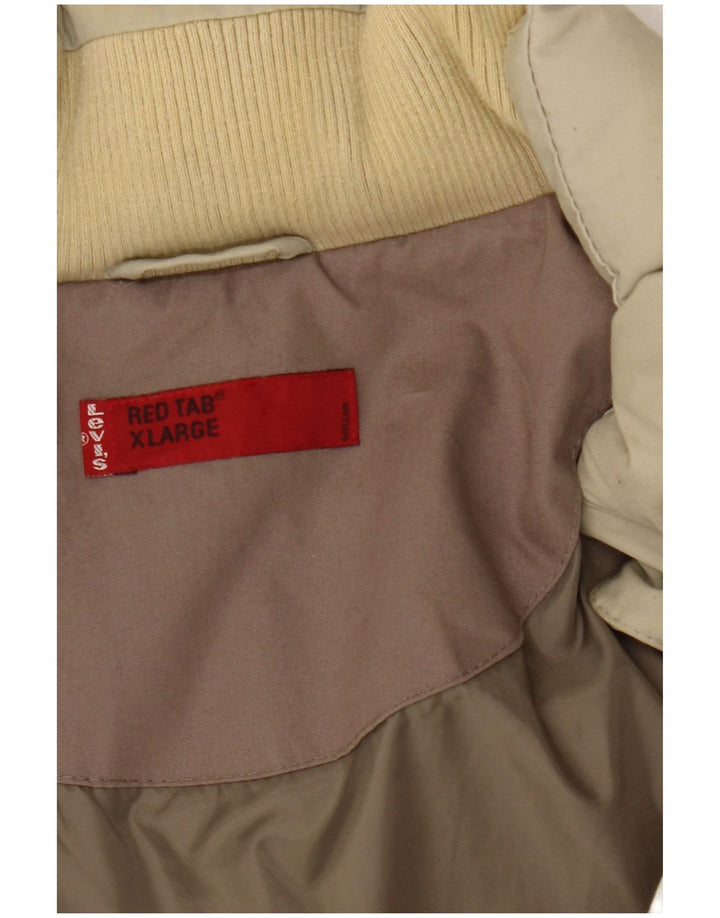 Jachetă căptușită pentru bărbați Levi's UK 42 XL, bumbac, bej