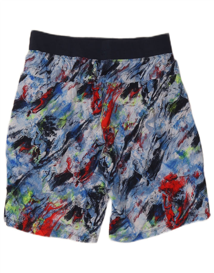 Pantaloni scurți sport pentru bărbați Russell Athletic, mediu bleumarin Tie Dye
