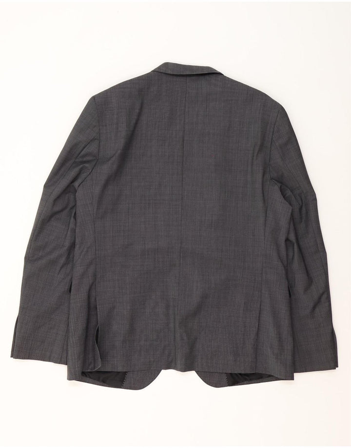 Costum pentru bărbați S.Oliver cu 2 nasturi UK 46 3XL W38 L32 Gri Poliester