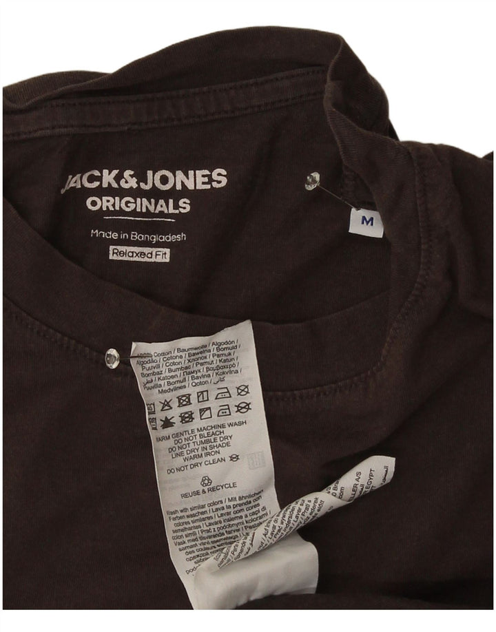 Tricou Jack & Jones pentru bărbați, cu croiala relaxată, top, bumbac, gri mediu