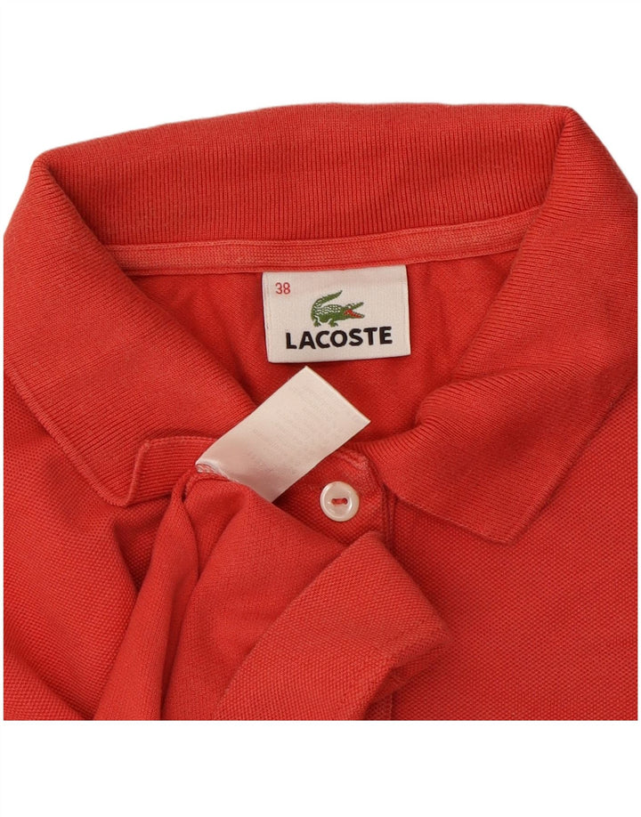 Tricou polo Lacoste Femei Mărimea 38 Bumbac Roșu Mediu