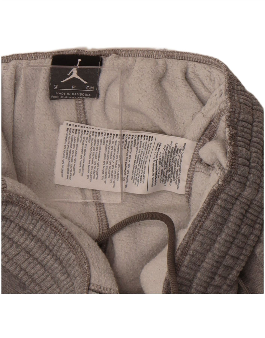 Pantaloni scurți sport Jordan pentru bărbați, bumbac, gri mici