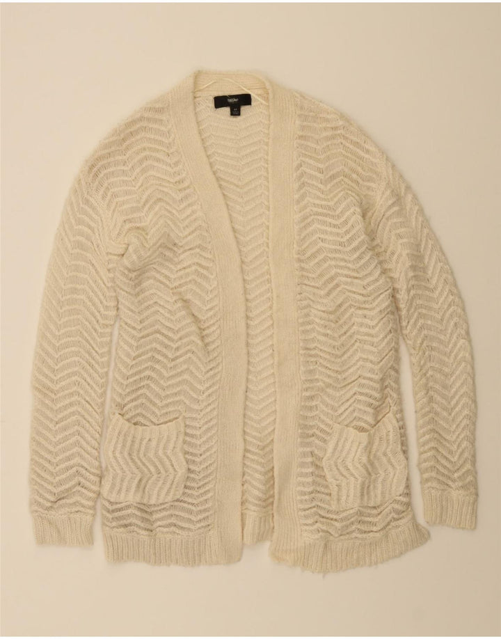 MOSSIMO Womens Oversized Open Cardigan Sweater UK 10 Small Off White Vintage Mossimo and Second-Hand Mossimo from Messina Hembry 