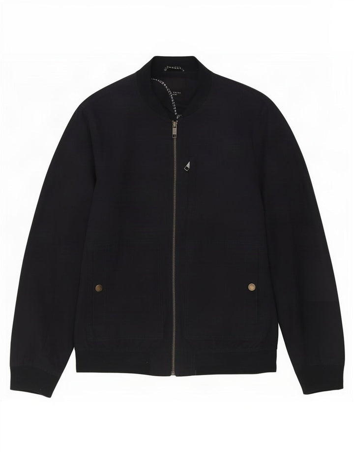Jachetă bomber pentru bărbați Ted Baker Mărimea 6 2XL Poliester bleumarin