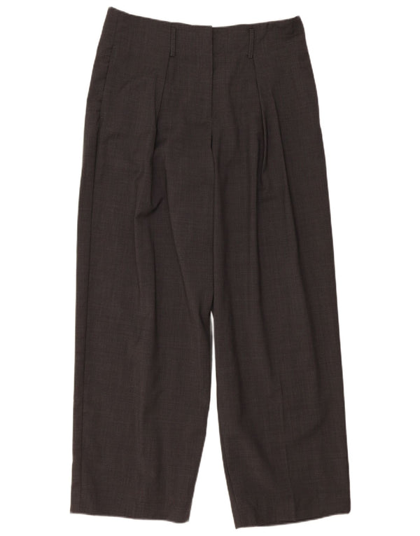 Massimo Dutti Pantaloni de costum pentru femei cu talie înaltă EU 40 Medium W30 L29 Gri