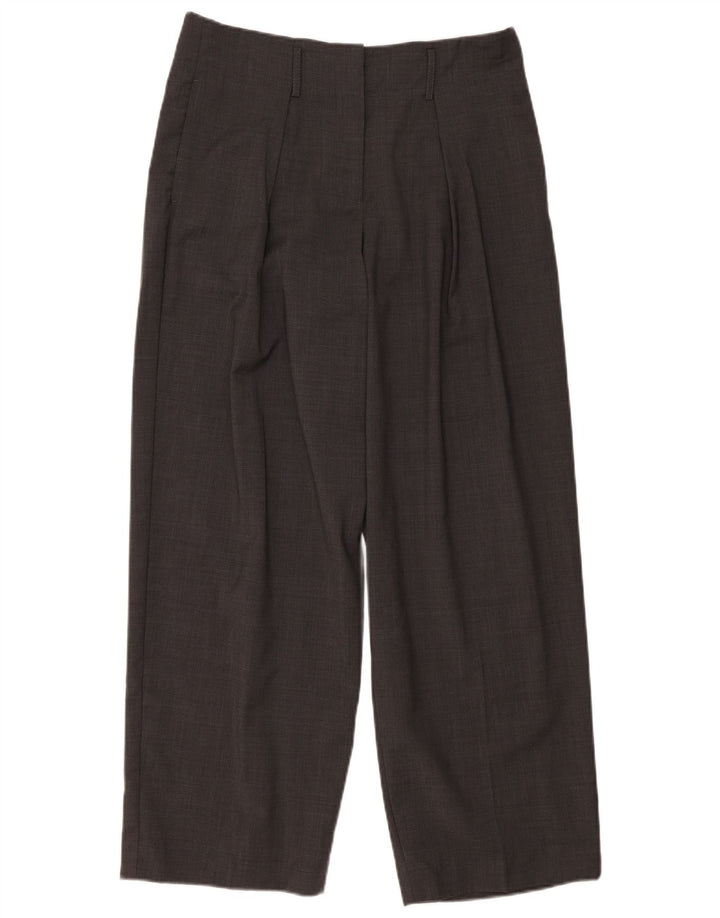 Massimo Dutti Pantaloni de costum pentru femei cu talie înaltă EU 40 Medium W30 L29 Gri