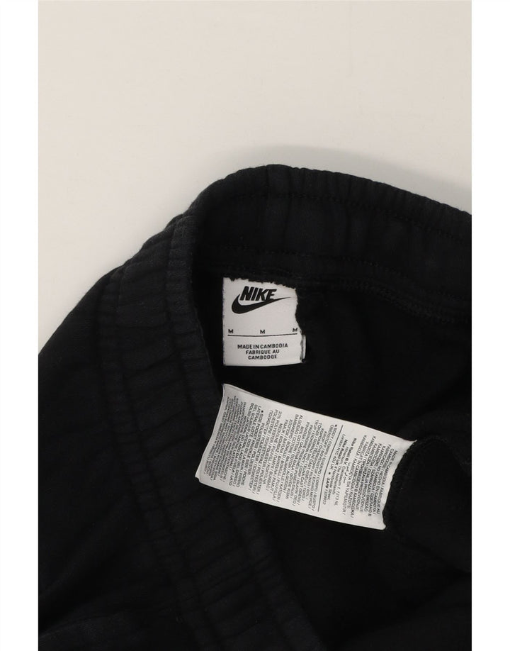 Pantaloni de trening Nike pentru bărbați Joggeri, bumbac mediu negru