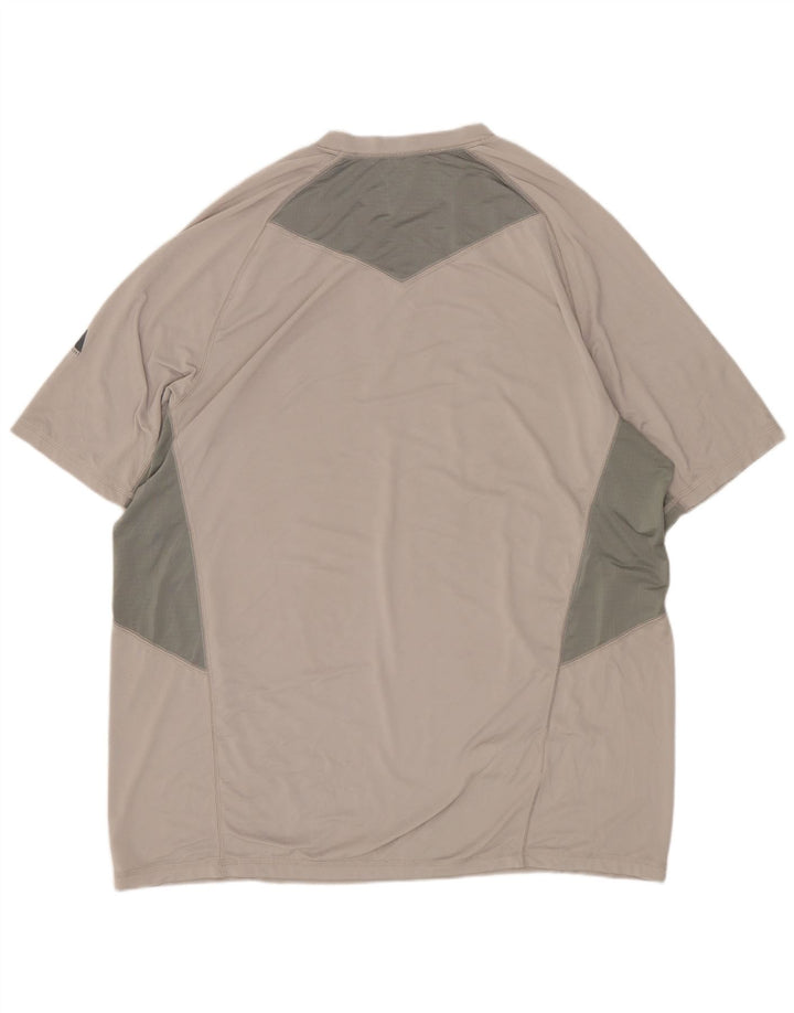 Tricou pentru bărbați Eddie Bauer Top mare, gri, poliester color bloc