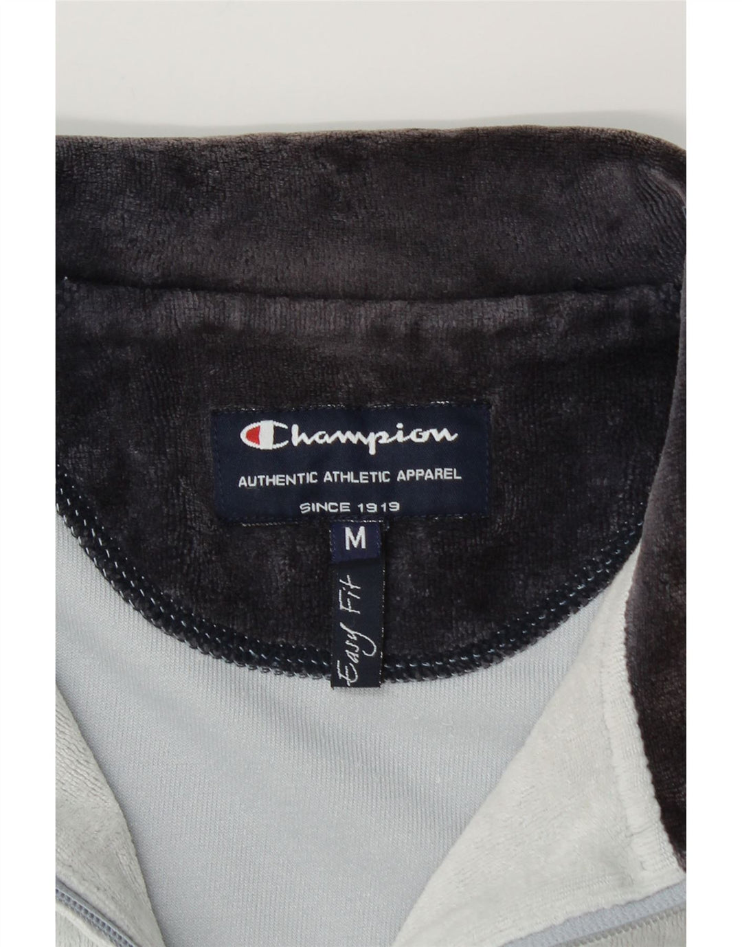 Jachetă de top pentru trening din Velour pentru femei Champion UK 14 Medium Blue