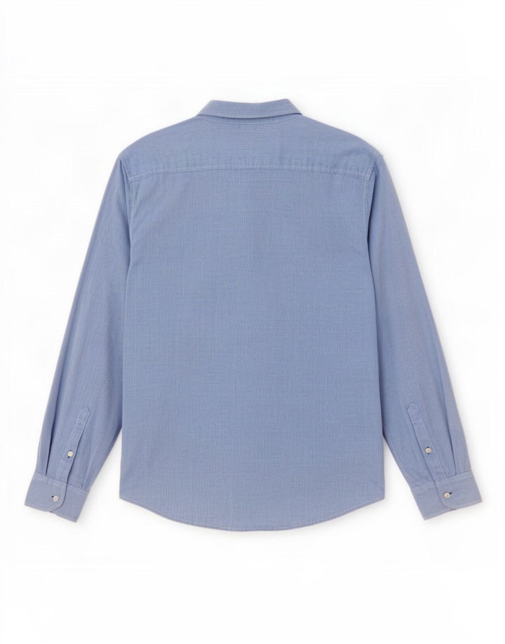 Cămașă Dack's Slim Fit pentru bărbați, mare, albastru, bumbac