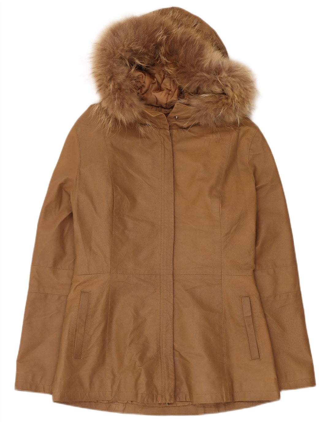 Jachetă Windbreaker cu glugă pentru femei Free Heron Conbipel IT 44 Bej mediu
