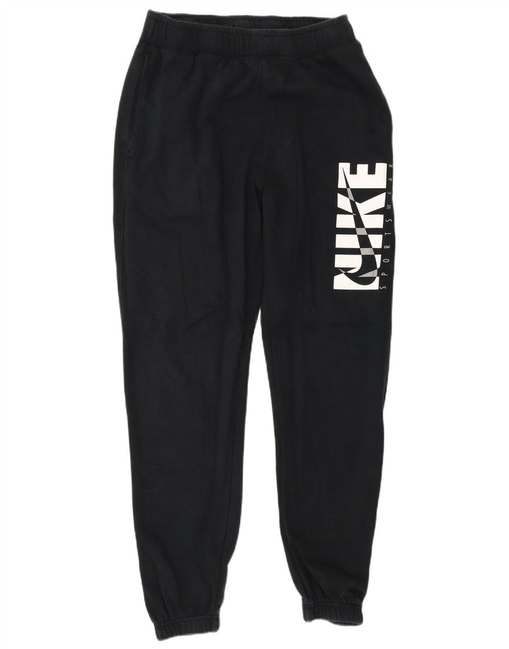 Pantaloni de trening cu grafică Nike pentru bărbați Pantaloni de jogging, mici, negru, bumbac