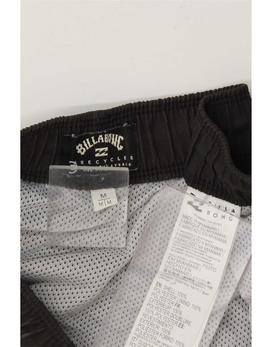Pantaloni scurti sport pentru femei Billabong UK 14 Medium Gri Poliester