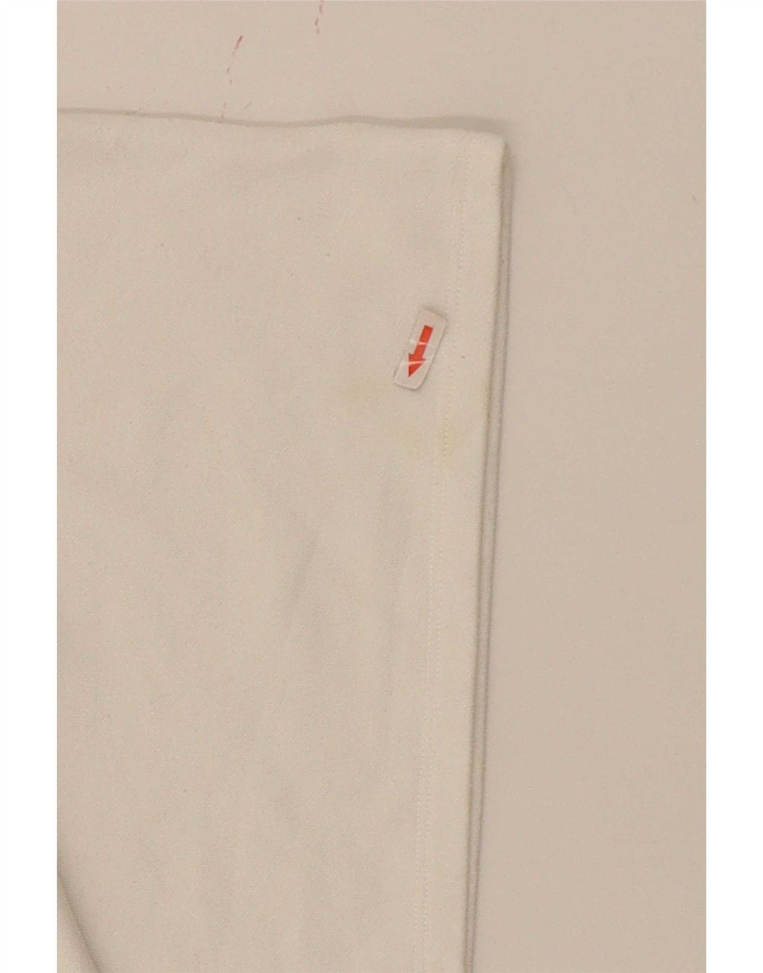 Top Crop grafic supradimensionat pentru femei Champion cu mânecă lungă UK 10 Small White