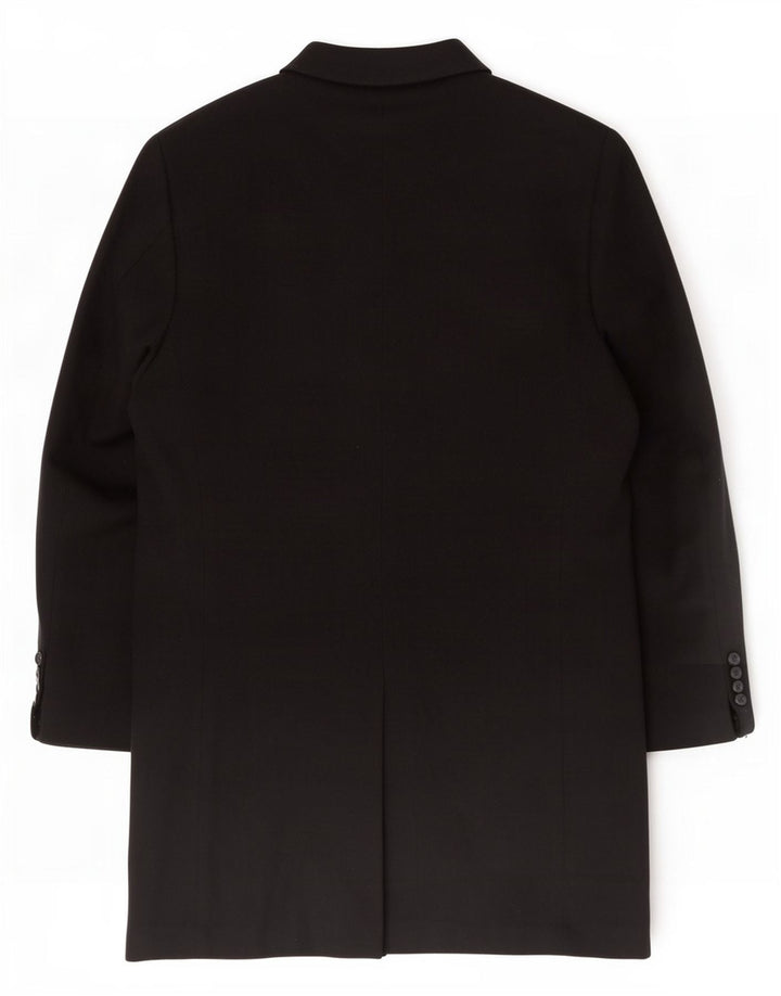 Pardesiu Pierre Cardin Bărbați IT 54 2XL Lână Neagră
