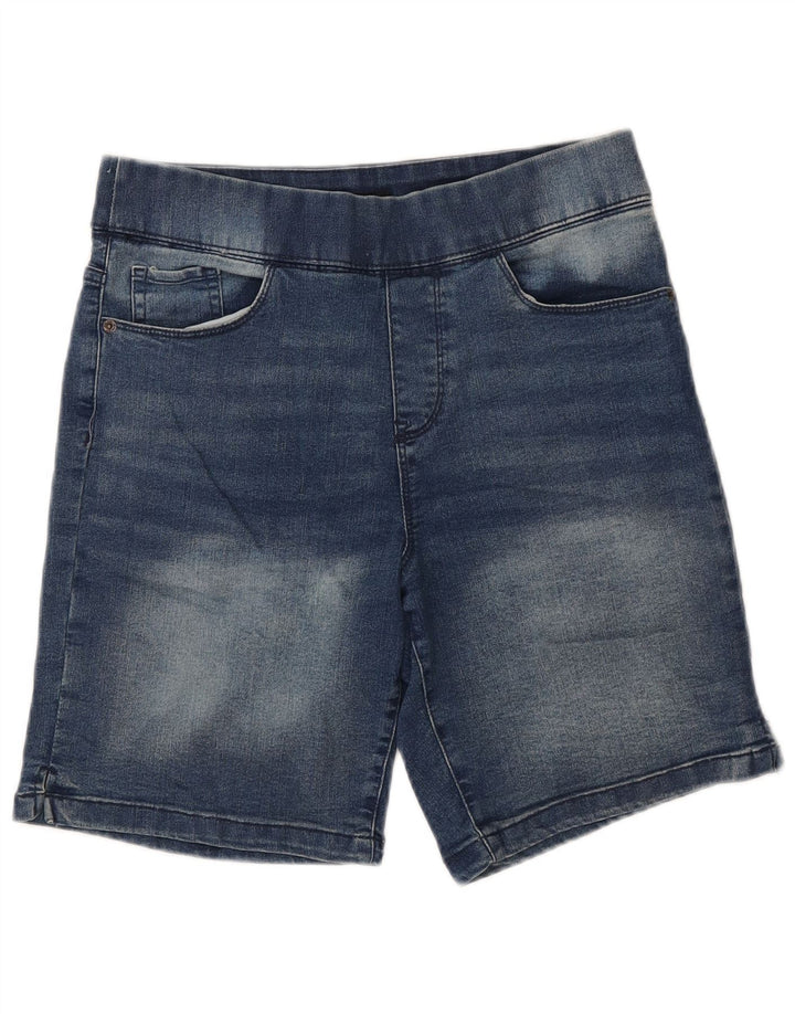 Pantaloni scurți din denim DKNY pentru bărbați, mici W30, bumbac albastru