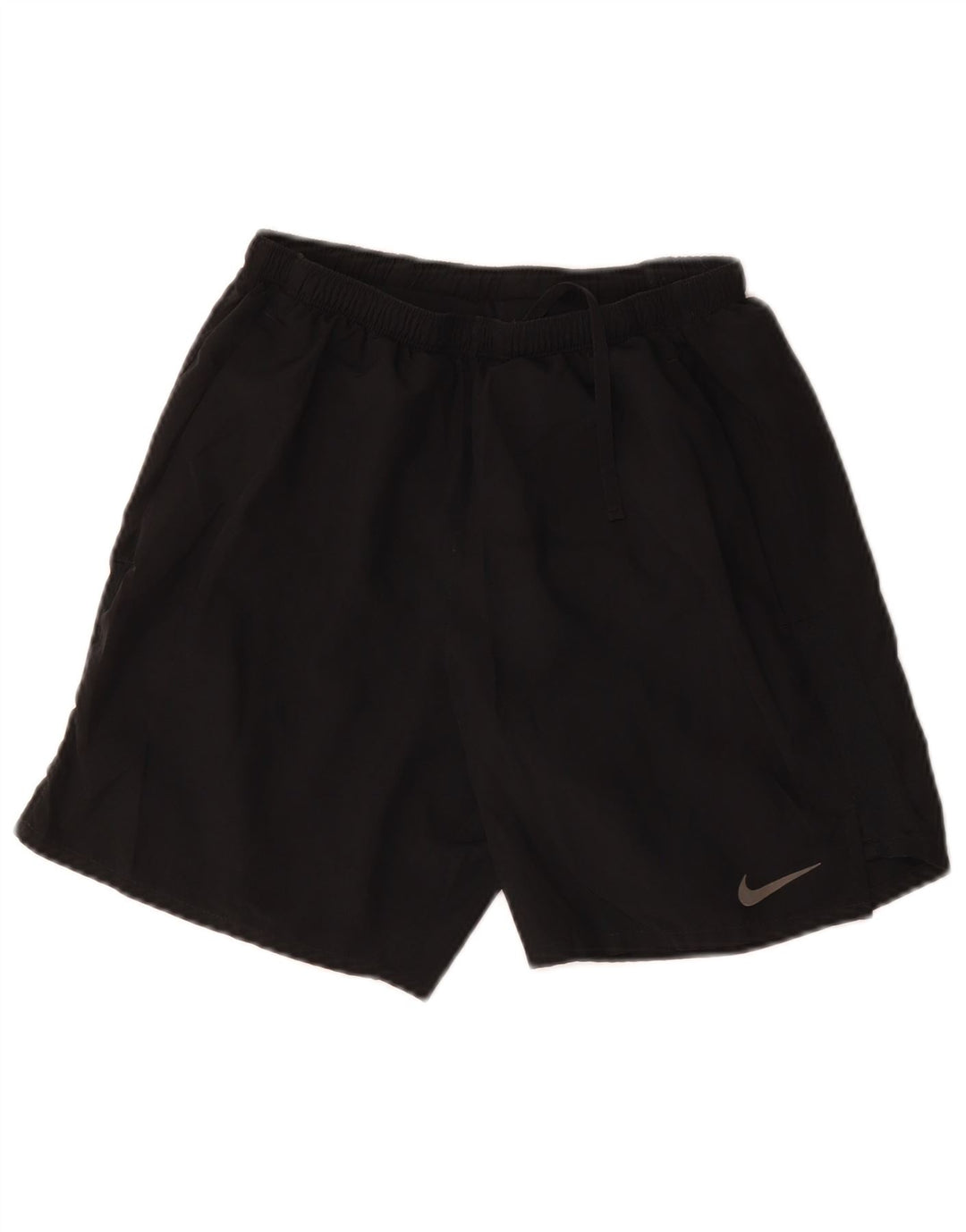 Pantaloni scurti sport NIKE Dri Fit pentru femei UK 8 Small Negru Poliester