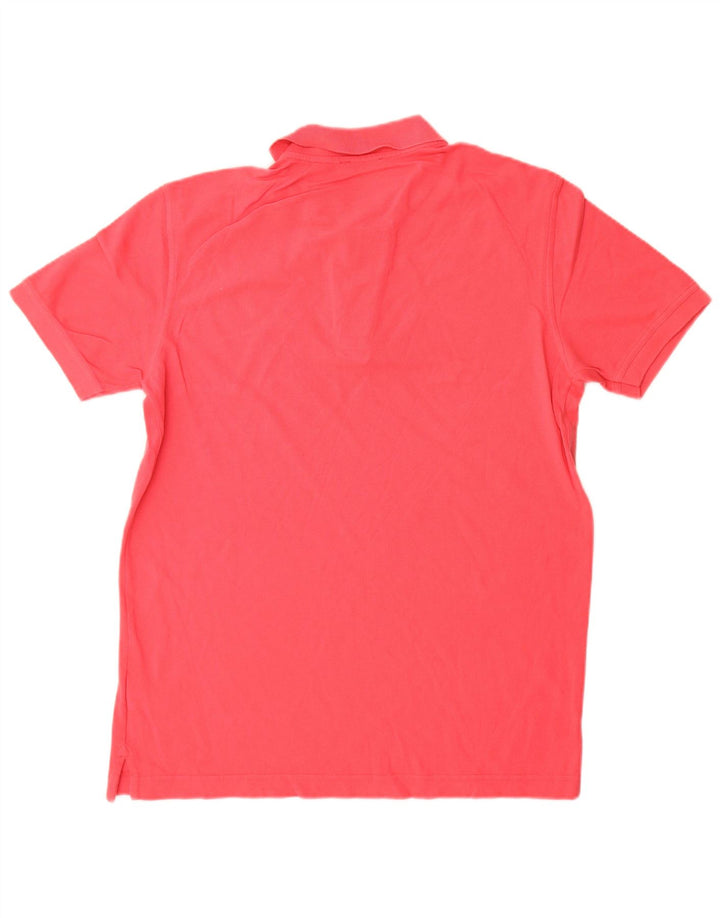 Tricou polo Benetton pentru bărbați, bumbac roșu mediu