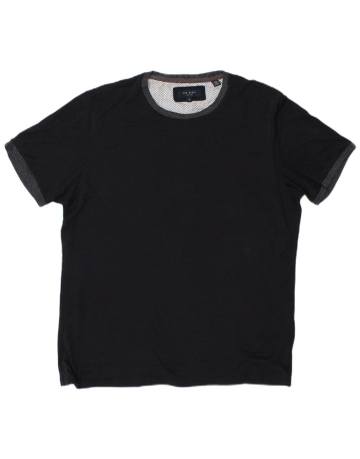 TED BAKER Tricou Bărbați Top Mărimea 3 Mediu Bleumarin Bumbac