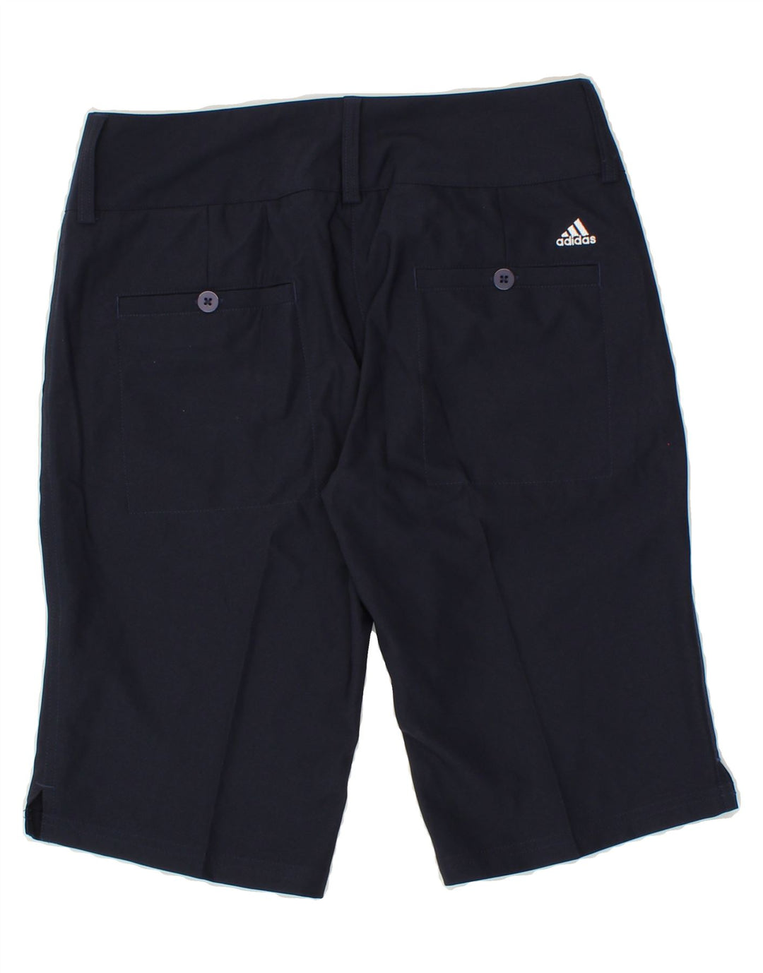 ADIDAS Womens Climalite Bermuda Shorts US 2 XS W30  Navy Blue Polyester Vintage Adidas and Second-Hand Adidas from Messina Hembry 