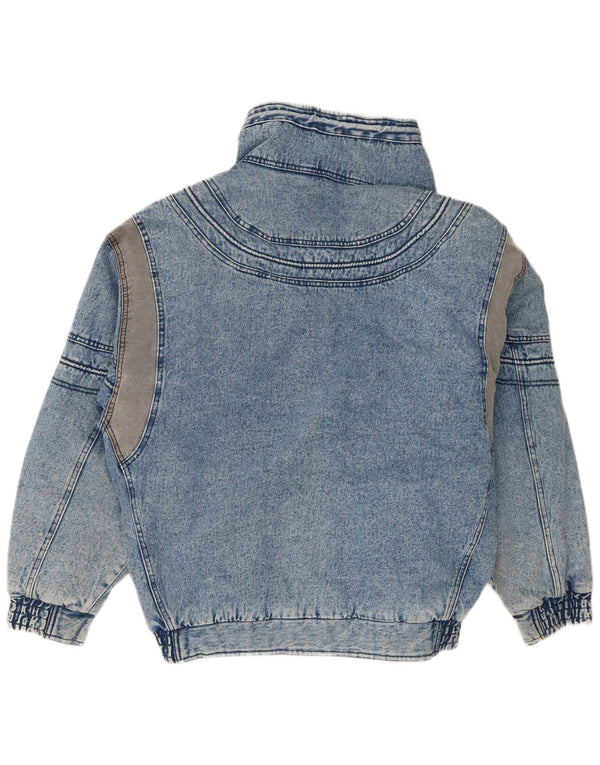 Jachetă de blugi supradimensionată pentru femei MONTANA UK 18 XL bumbac albastru