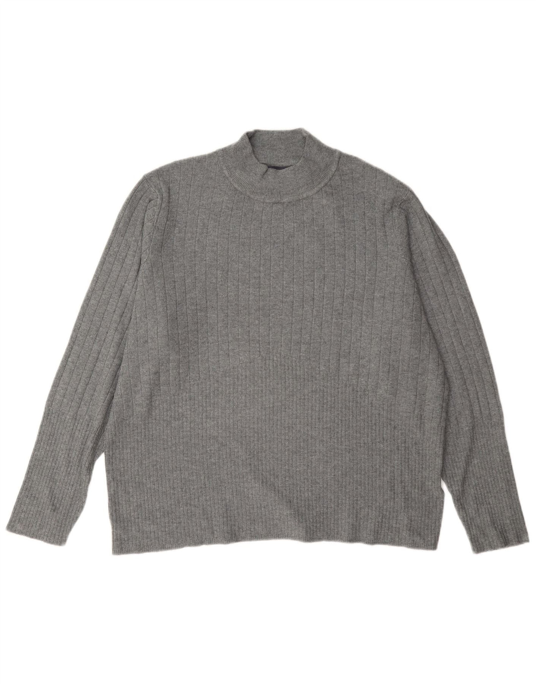 Pulover cu gât țestoasă pentru femei Marks & Spencer UK 22 3XL gri viscoză