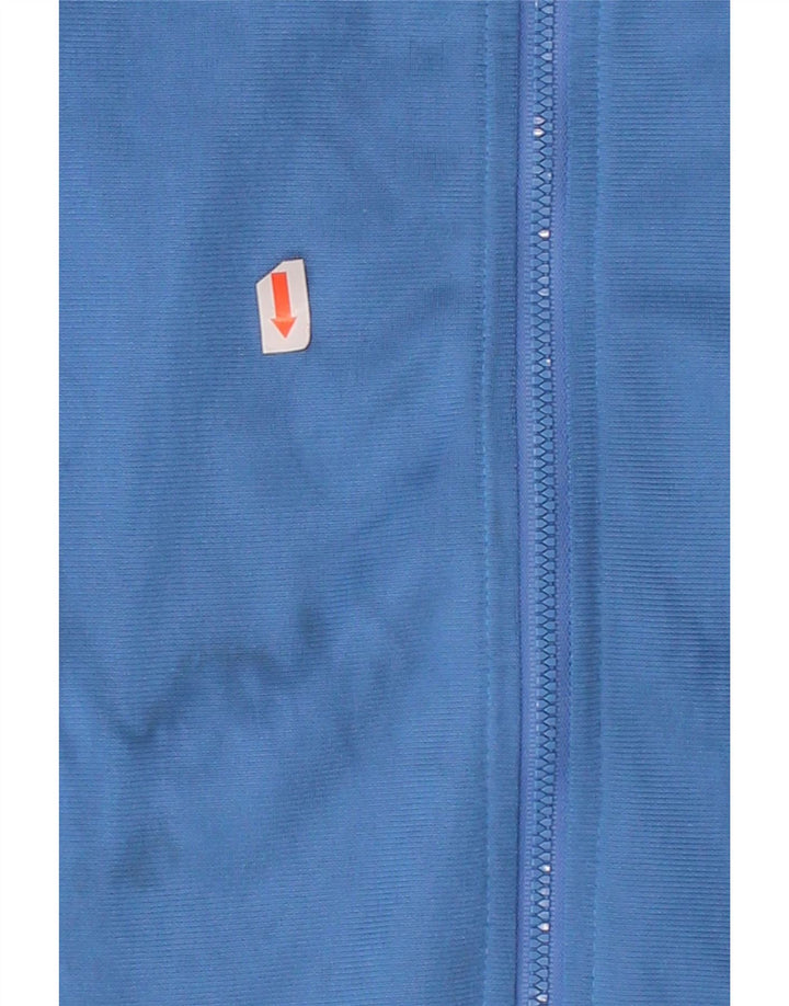 FILA Mens Loose Fit Tracksuit Top Jacket IT 46 Small Blue Colourblock Vintage Fila and Second-Hand Fila from Messina Hembry 