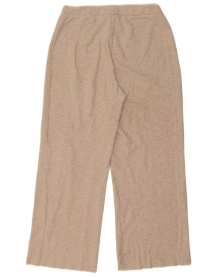 Pantaloni de trening Zara pentru femei UK 14, mare, bej, poliester