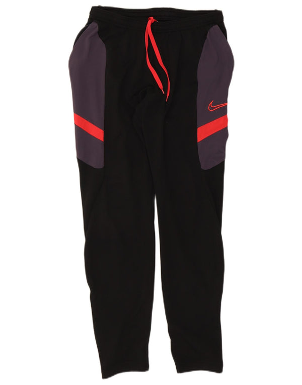 Pantaloni de trening Nike pentru femei UK 12 Medium Black Colorblock Poliester