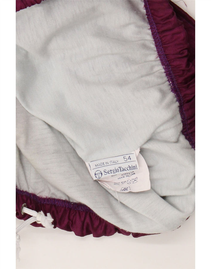 Sergio Tacchini Pantaloni de trening pentru femei Pantaloni de jogging IT 54 2XL Maroon