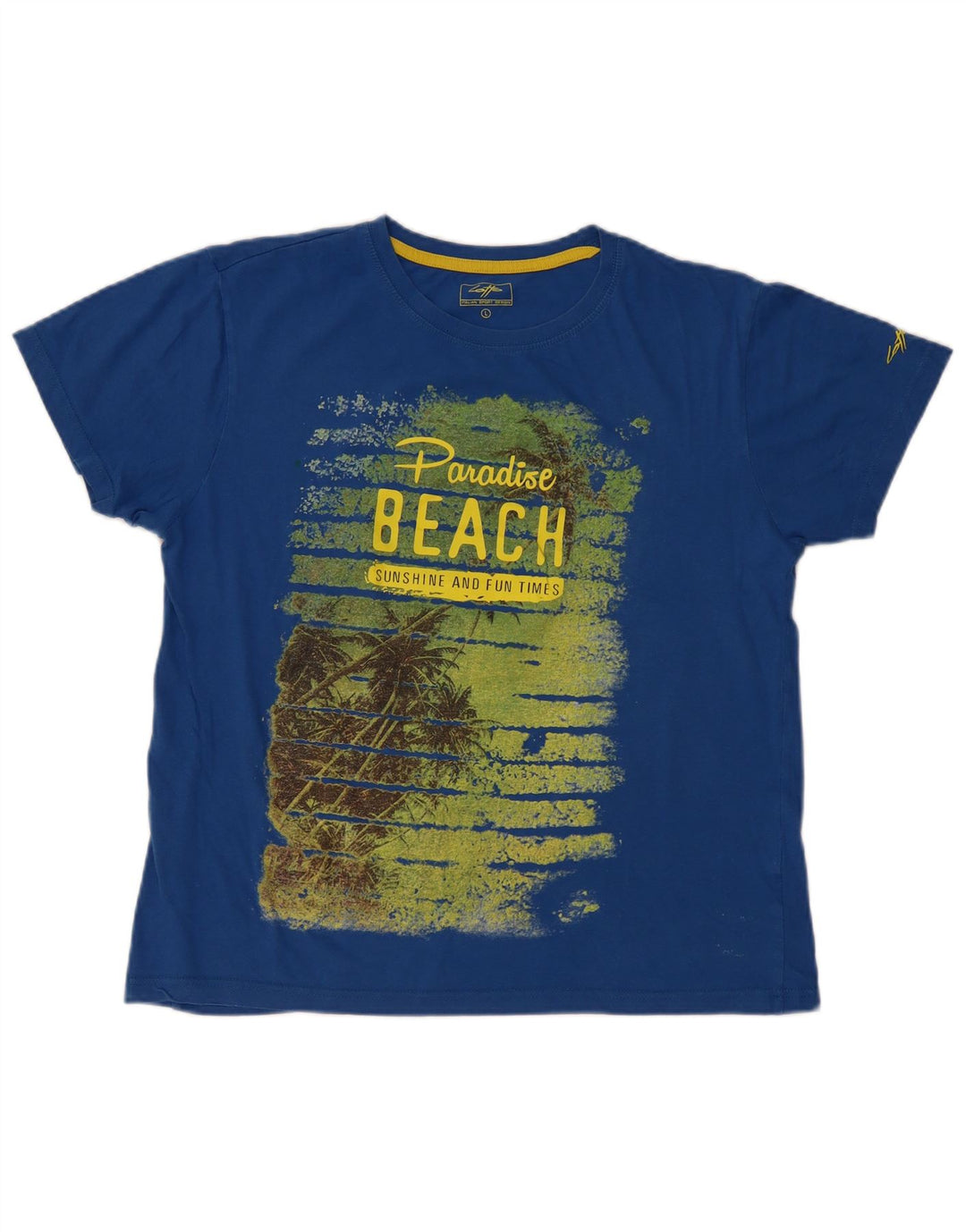 Tricou grafic Lotto pentru bărbați Top mare albastru
