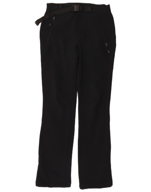 Pantaloni drepți Columbia Omni-Shield pentru femei, W30 L32, negri