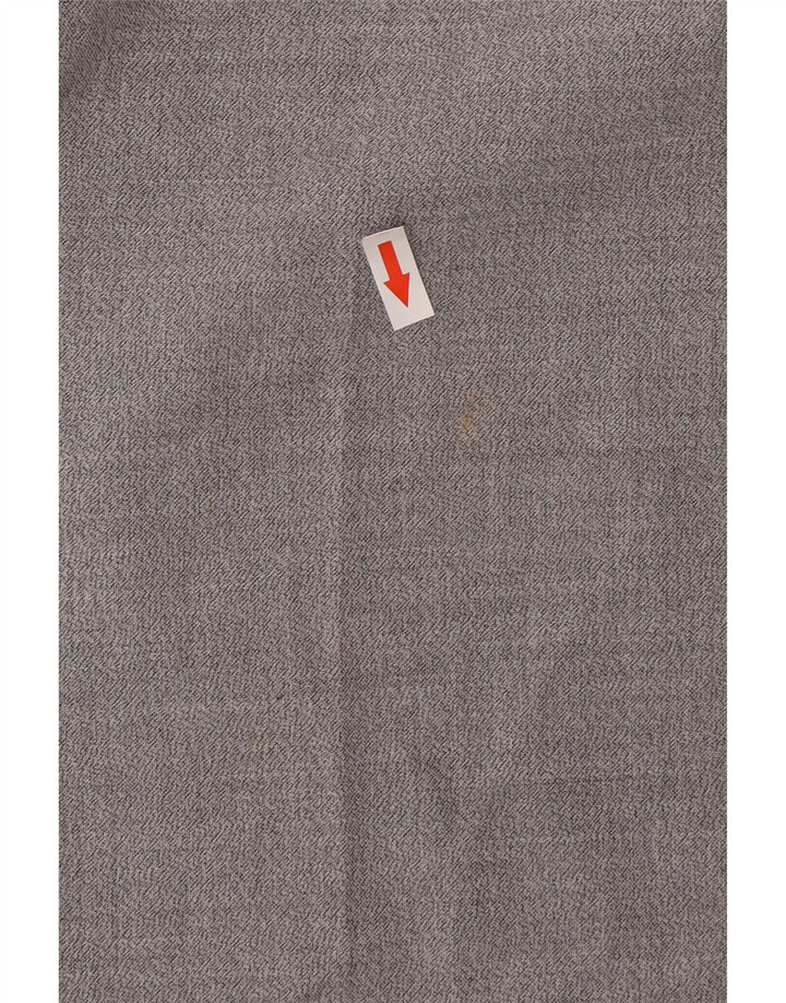 Pantaloni de costum slim pentru bărbați Zara EU 46 XL W36 L33 Gri Poliester