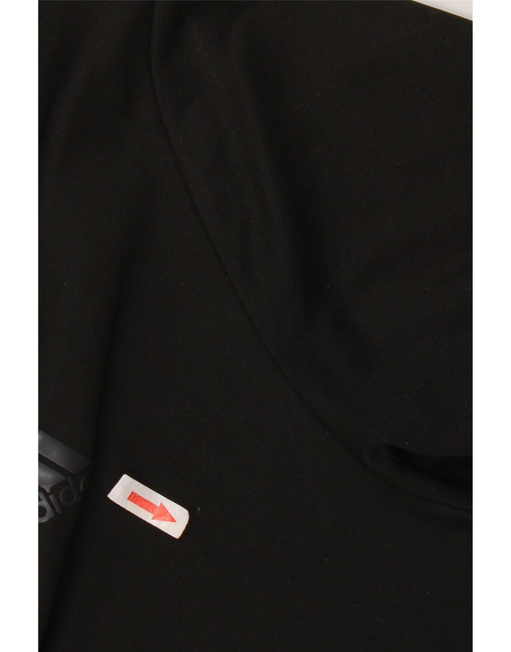 Tricou polo pentru bărbați Adidas mare negru