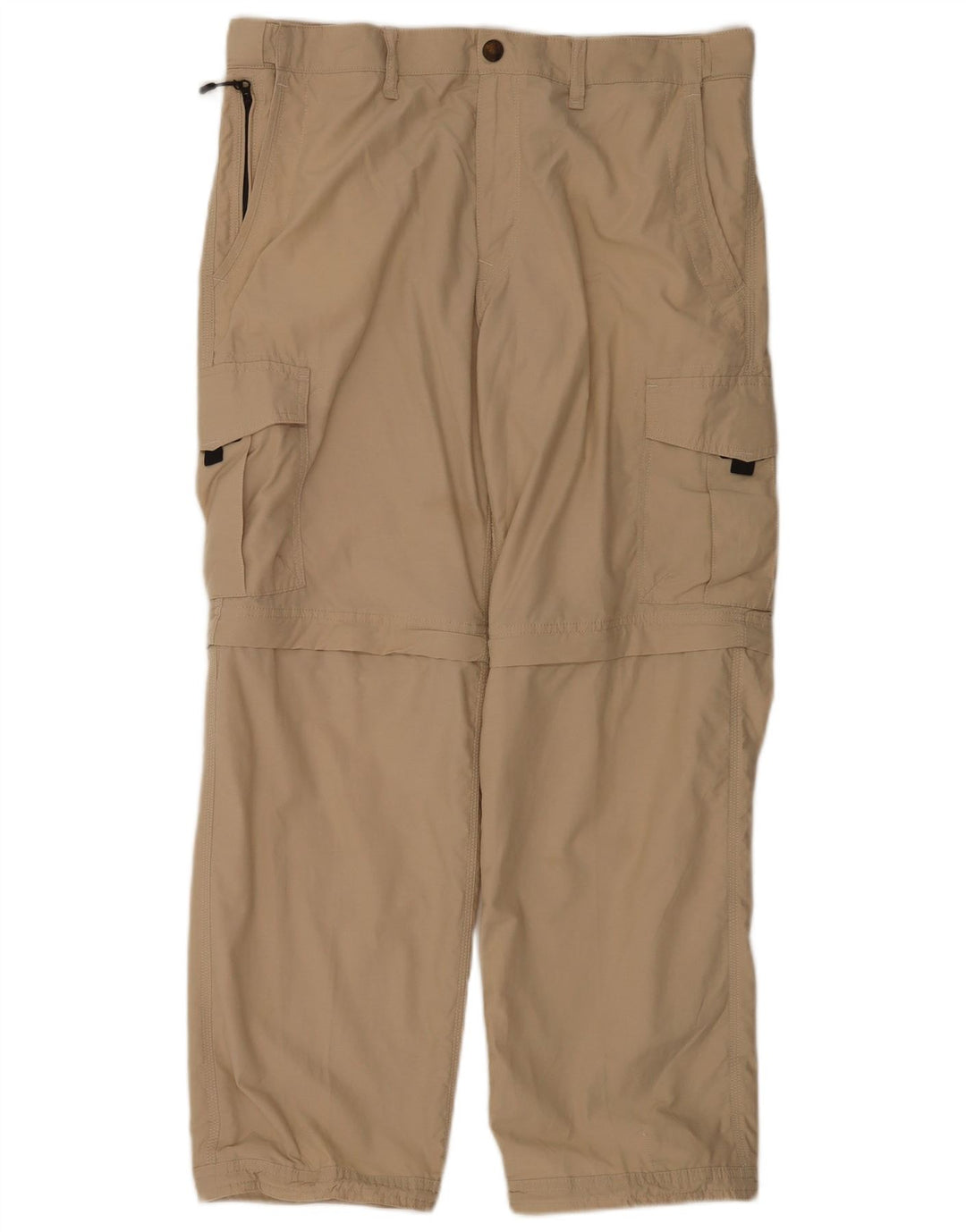 Pantaloni cargo pentru bărbați Marks & Spencer, cu ajustare normală, L34 L29, bumbac bej