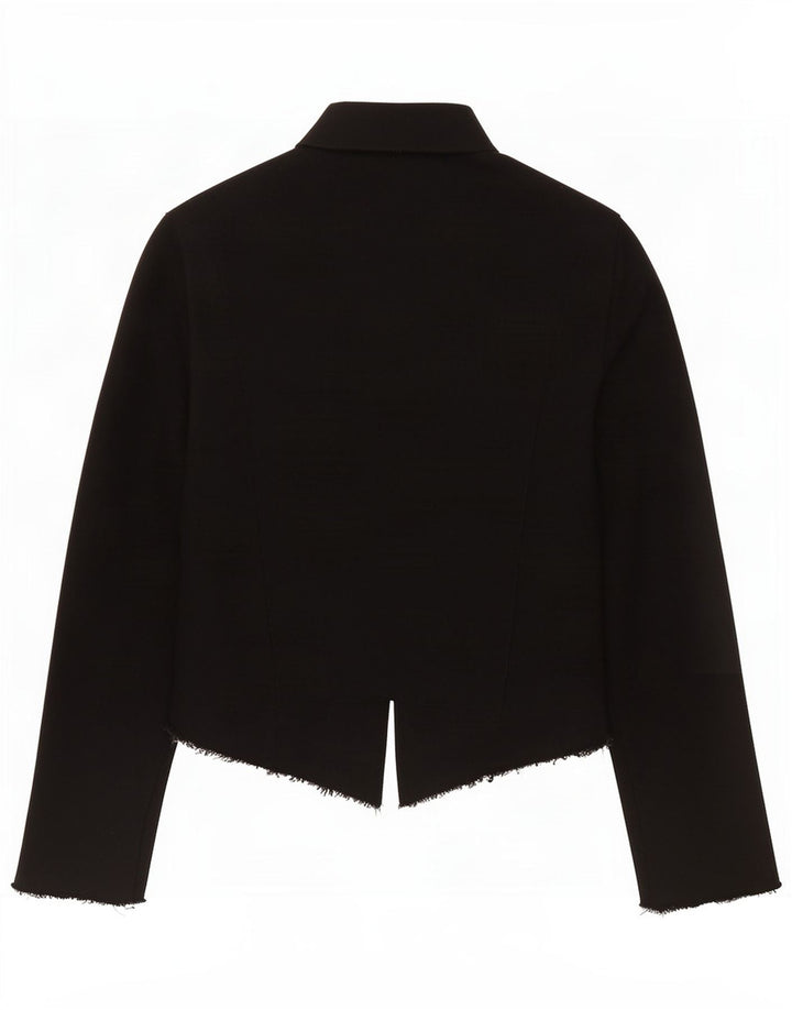 Jachetă Bolero pentru femei Zara UK 14 Large Negru