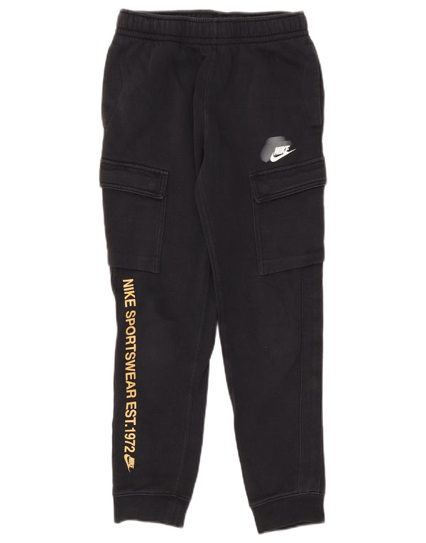 Pantaloni de trening Nike Graphic Cargo pentru băieți Pantaloni de jogging 10-11 ani Negru mediu