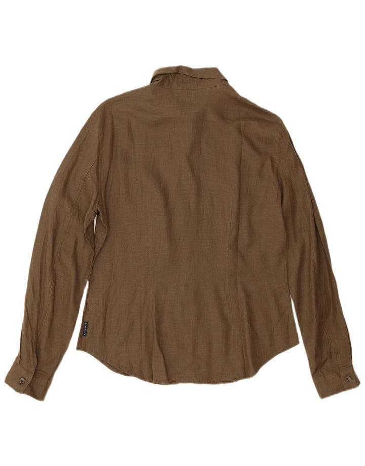 Cămașă Armani Jeans pentru femei UK 16 mare Kaki in