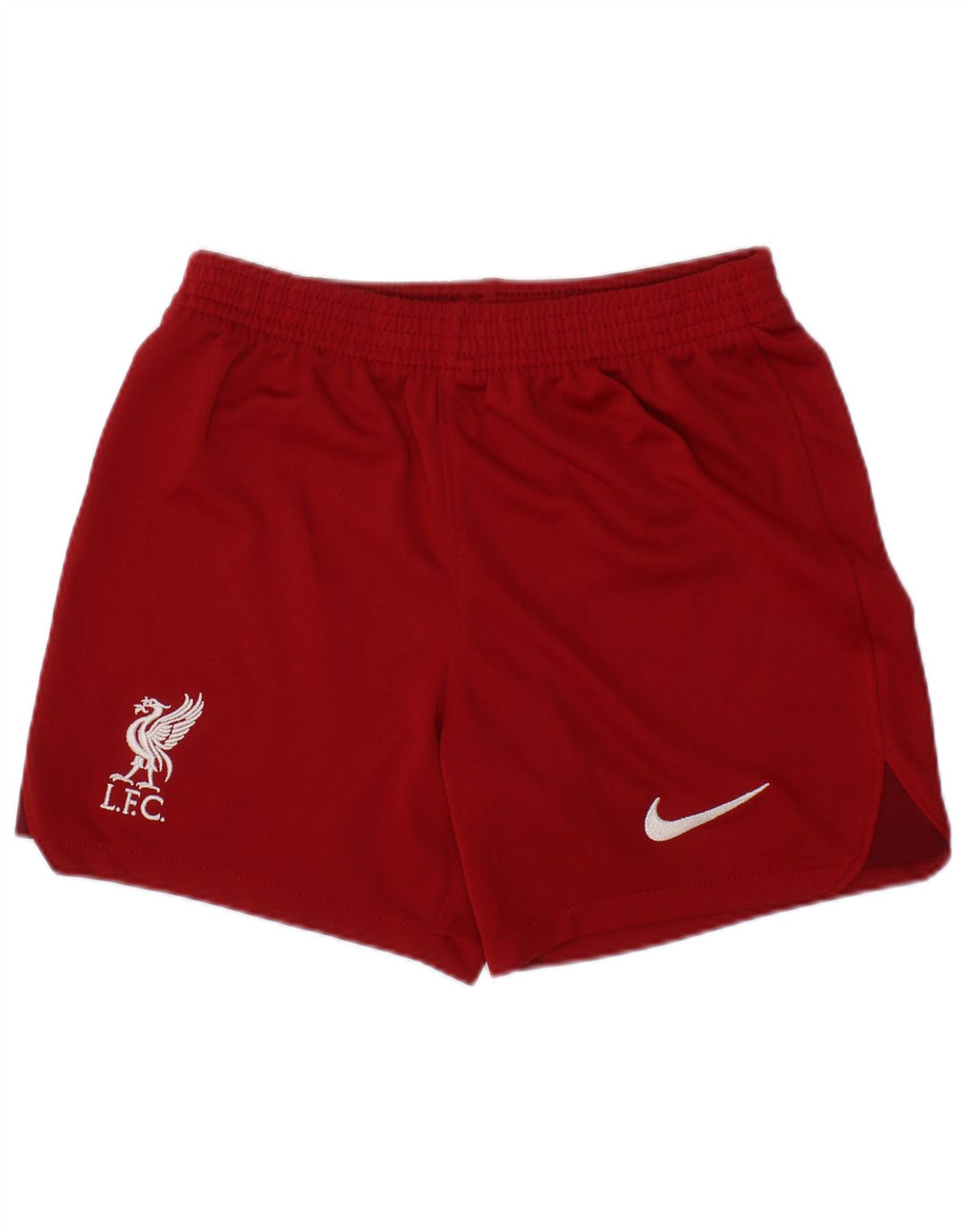 Pantaloni scurți sport Liverpool NIKE pentru băieți 10-11 ani poliester roșu mediu