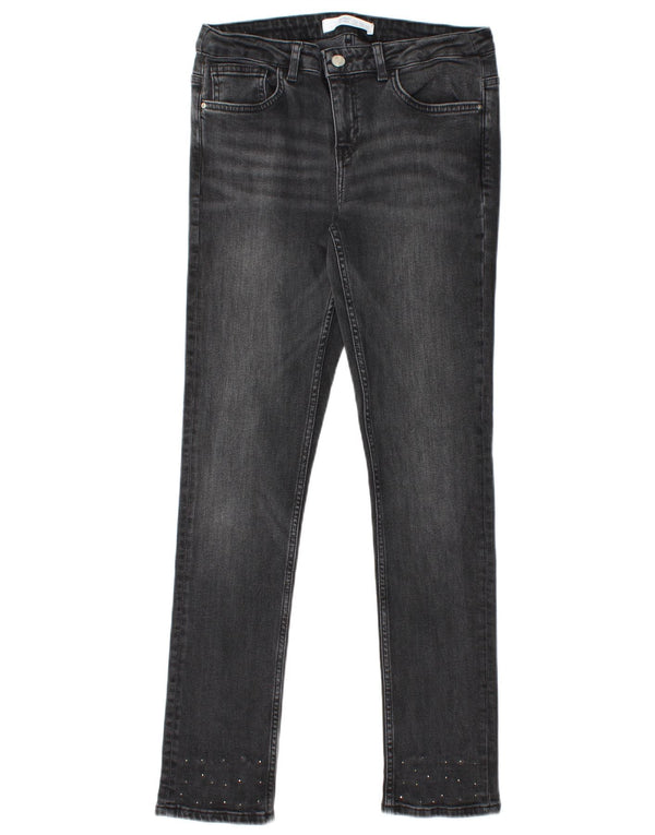 Blugi slim pentru femei Zara EU 40 Medium W30 L30 Gri