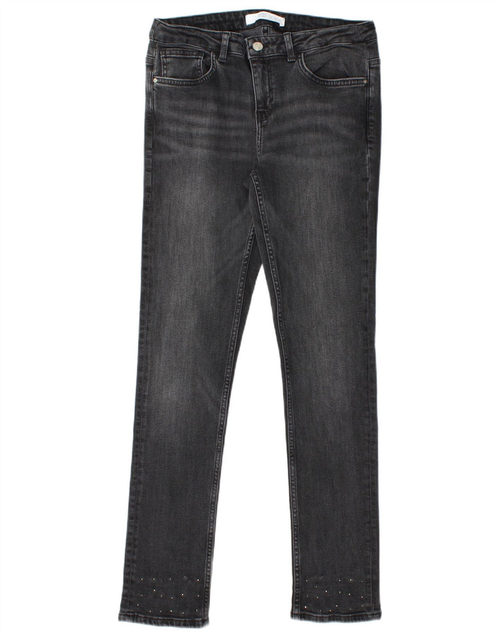 Blugi slim pentru femei Zara EU 40 Medium W30 L30 Gri