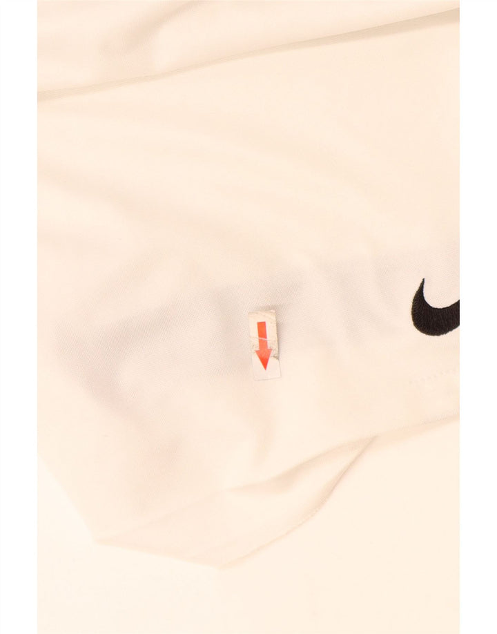 Pantaloni scurți sport Nike Dri Fit pentru bărbați, mari, alb, poliester