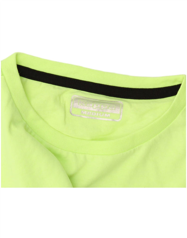 Tricou grafic pentru bărbați Kappa Top verde mediu