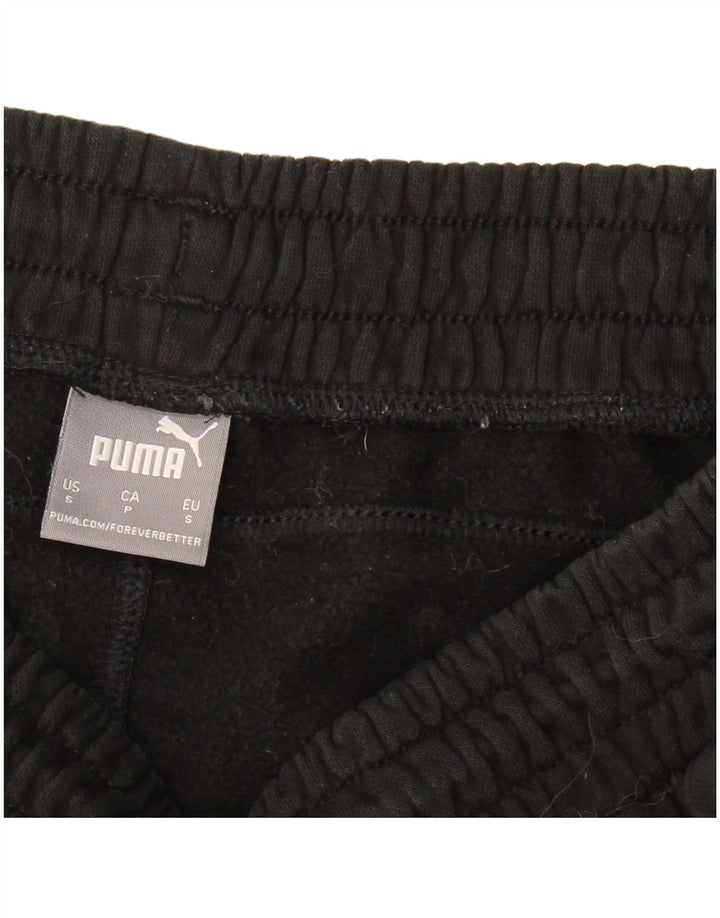 PUMA Womens Cargo Tracksuit Trousers Joggers UK 8 Small Black